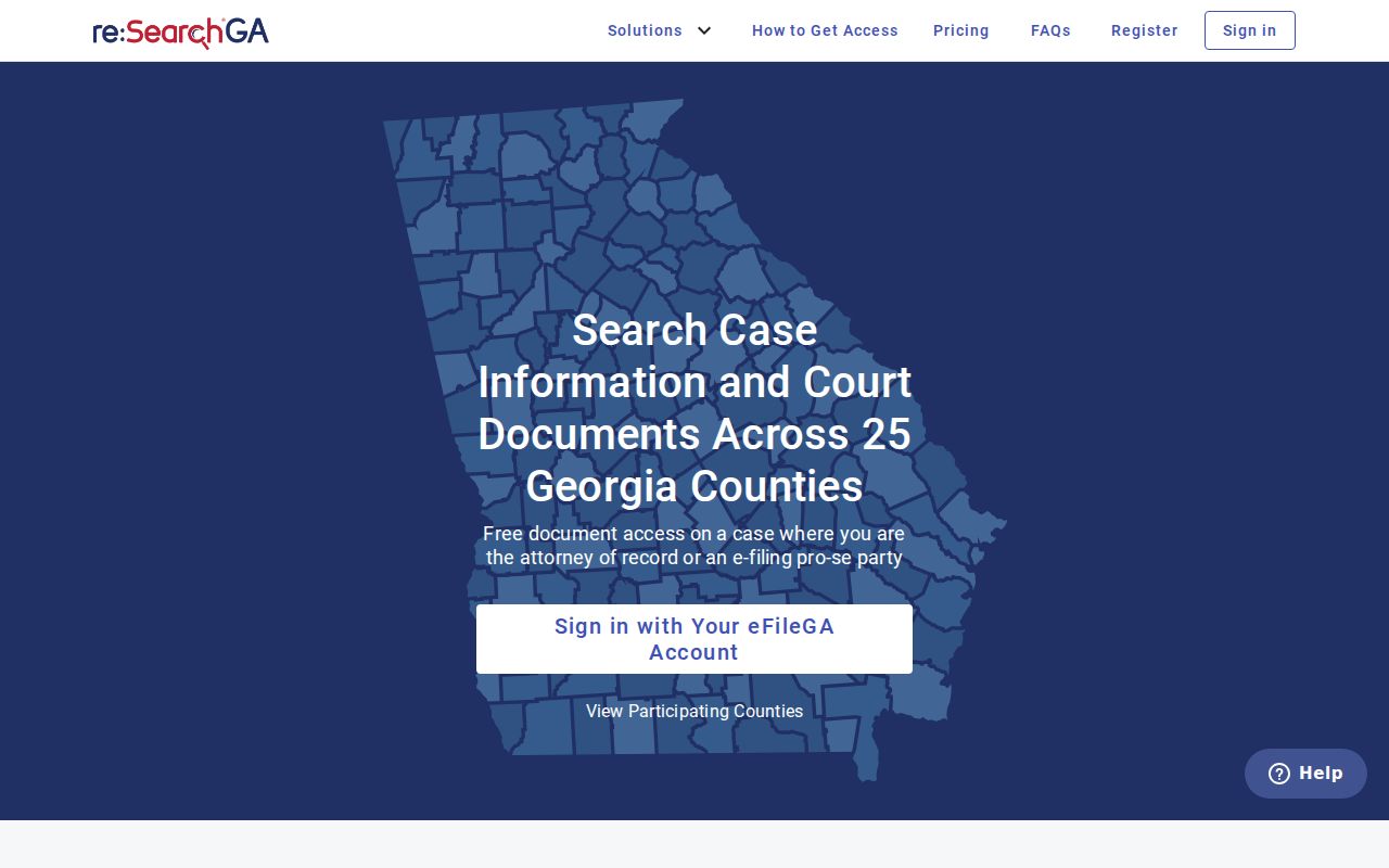Forsyth County criminal court history reSearchGA case portal